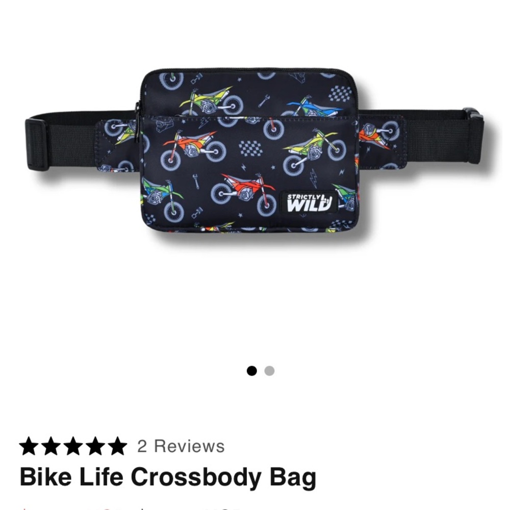 Moto Bike Life Crossbody Bag